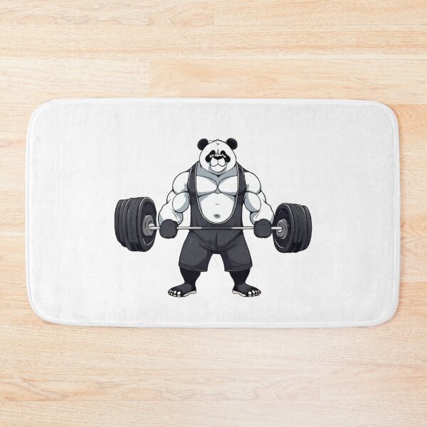 Item preview, Panda weight lifter designed and sold by Amzg-Designs.
