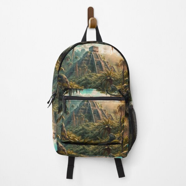 Item preview, Ancient structure in the jungle designed and sold by M-Y-A-R-T-.