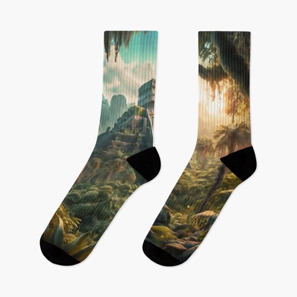 Item preview, Ancient structure in the jungle designed and sold by M-Y-A-R-T-.