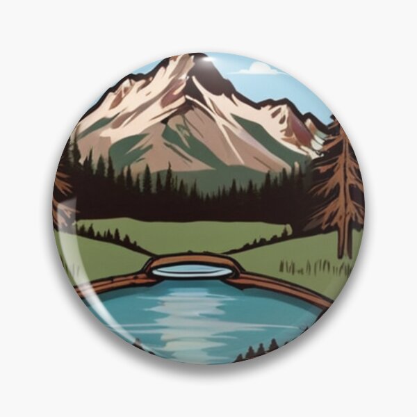 Item preview, Alpine Reflections designed and sold by Daniel Haddad.