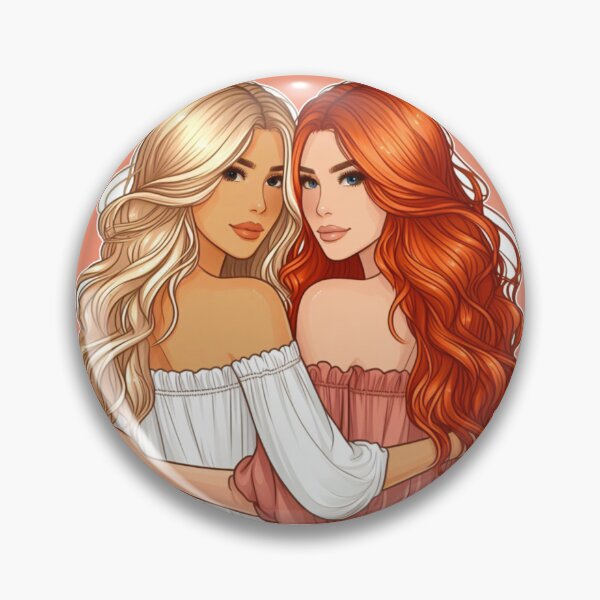 Item preview, Rubia y Pelirroja - Besties - Mejores Amigos designed and sold by AmberRoseWrites.