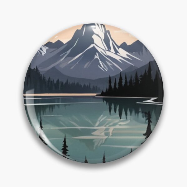 Item preview, Serene Summit Lake designed and sold by Daniel Haddad.