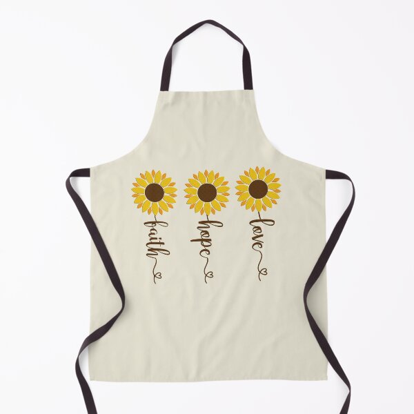 Item preview, Faith Hope Love (sunflowers, relief texture) designed and sold by Margival.