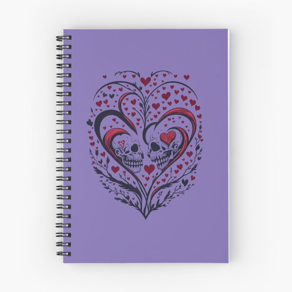 Item preview, Bones and Skulls Valentine Heart designed and sold by Digiheart.