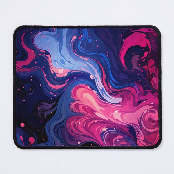 Item preview, Pink and Blue Abstract 10 designed and sold by GoKindCreations.