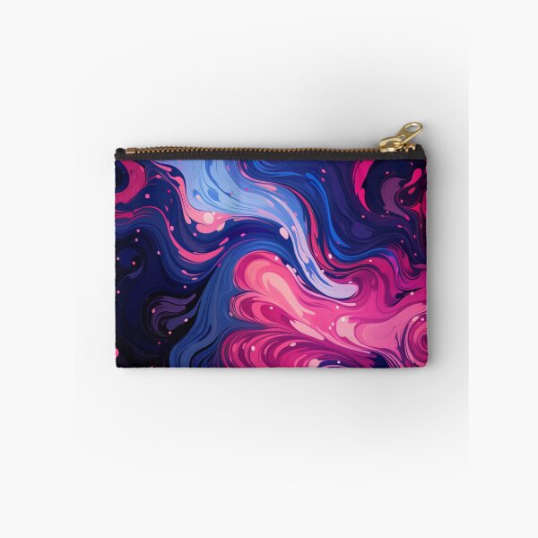 Item preview, Pink and Blue Abstract 10 designed and sold by GoKindCreations.