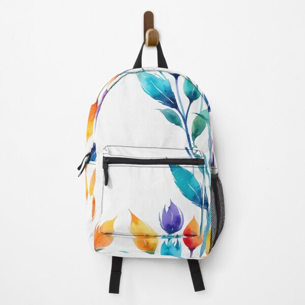 Item preview, Colorful stylish minimalist abstract flowers water color designed and sold by yeekazar.