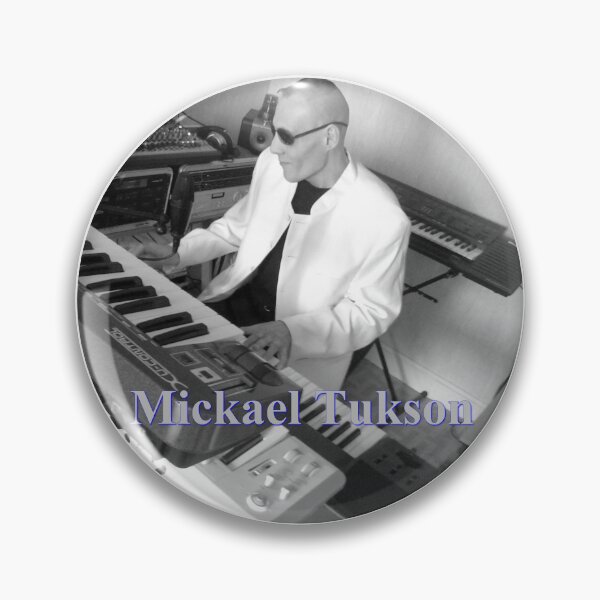 Item preview, Mickael Tukson in the studio black and white round format designed and sold by MickaelTukson.