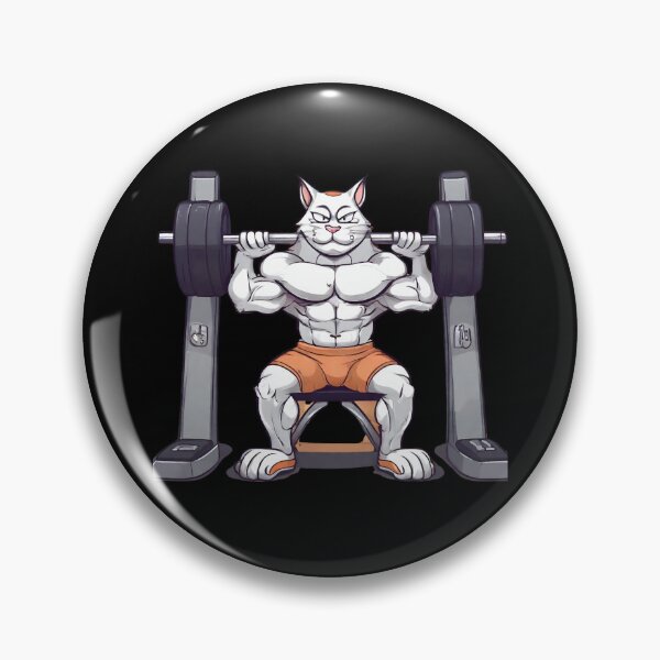 Item preview, Muscular cat designed and sold by Amzg-Designs.