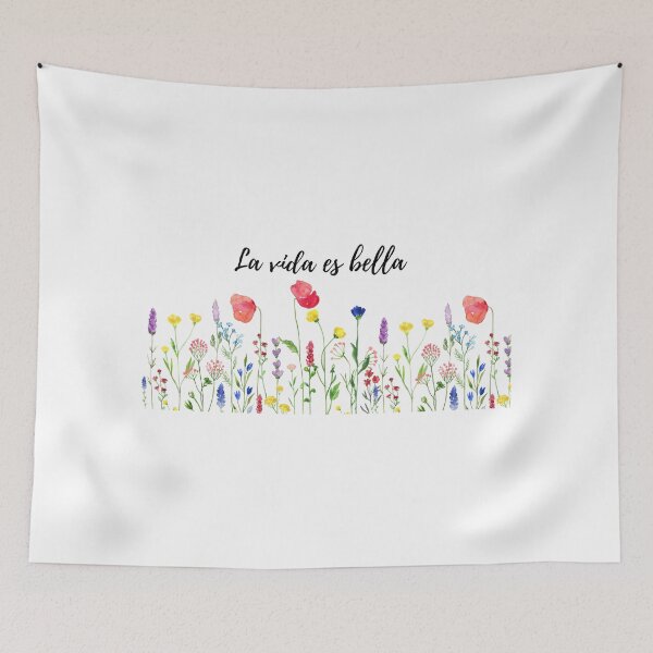 Item preview, "Life is Beautiful"  "La vida es bella" Accessories Inspired by a summer Meadow designed and sold by ZMaria.