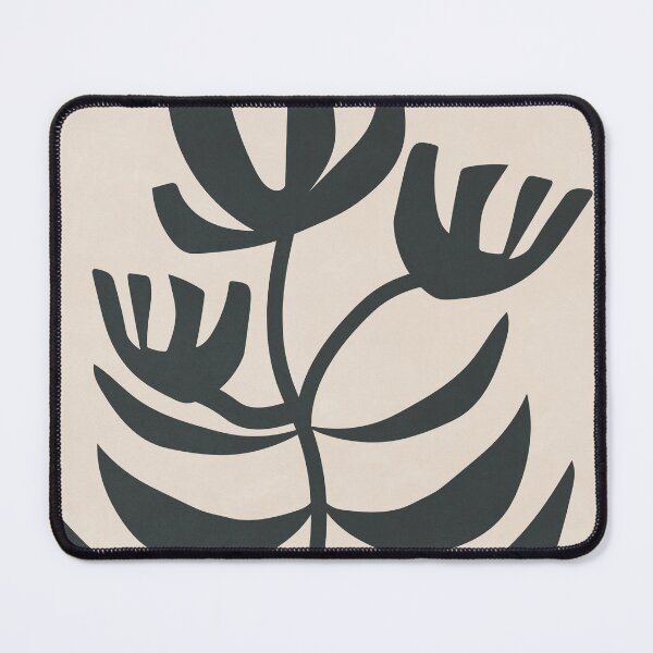 Item preview, MId Century Minimalist Flowers 1 designed and sold by technicolorable_art.