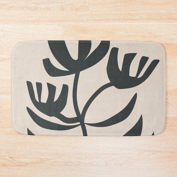 Item preview, MId Century Minimalist Flowers 1 designed and sold by technicolorable_art.