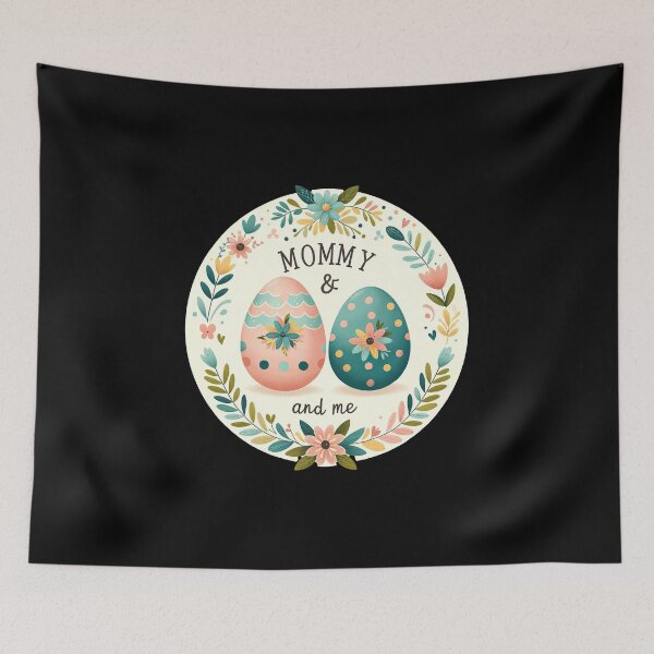 Item preview, Mommy and Me Bunny Rabbit Cute Easter T-Shirt designed and sold by MAPDDesigns.