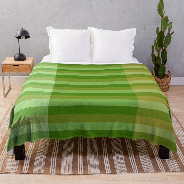 Item preview, Horizontal Line Pattern In Dusky Green, Green and Olive Green designed and sold by taiche.