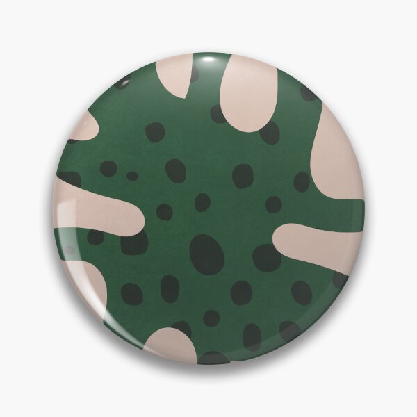 Item preview, Botanical Retro, Abstract Shapes, Green Leaf designed and sold by technicolorable_art.