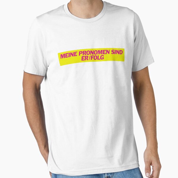 Vista previa del artículo con la obra «Meine Pronomen sind Er/Folg - FDP Satire Meme», diseñado y vendido por surrile.
