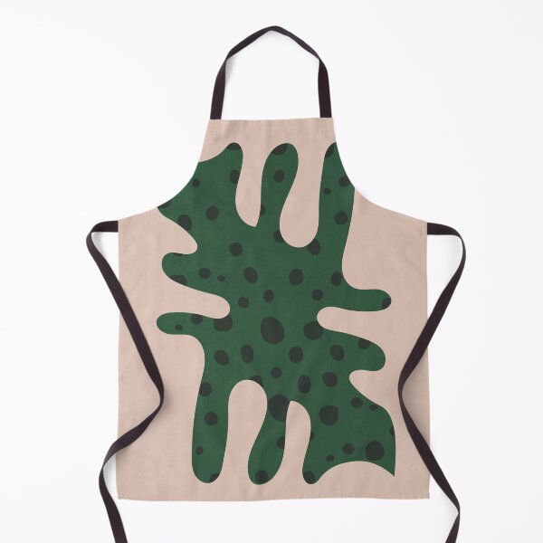Item preview, Botanical Retro, Abstract Shapes, Green Leaf designed and sold by technicolorable_art.