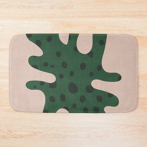 Item preview, Botanical Retro, Abstract Shapes, Green Leaf designed and sold by technicolorable_art.