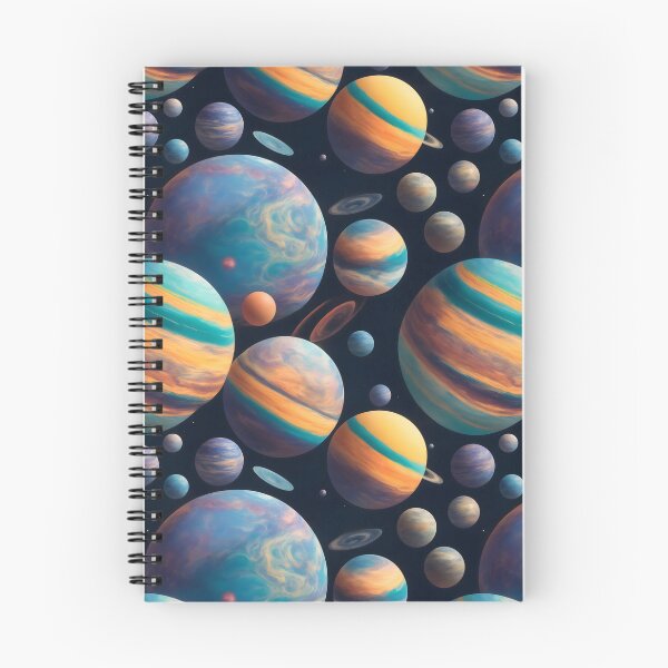 Item preview, Artistic Planets pattern designed and sold by NavyPanda.