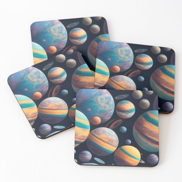 Item preview, Artistic Planets pattern designed and sold by NavyPanda.