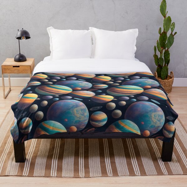 Item preview, Artistic Planets pattern designed and sold by NavyPanda.