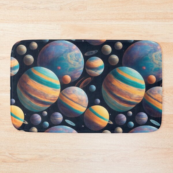 Item preview, Artistic Planets pattern designed and sold by NavyPanda.