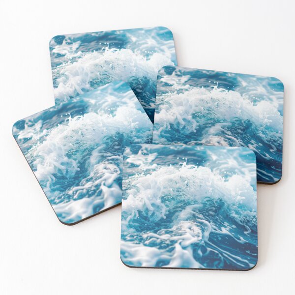 Item preview, Morning Serenity Ocean Waves designed and sold by JuanmaLW.