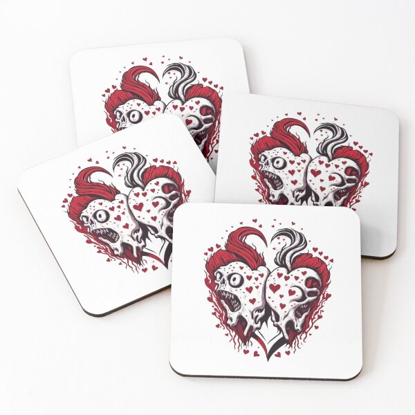 Item preview,  Bones and Skulls Heart designed and sold by Digiheart.