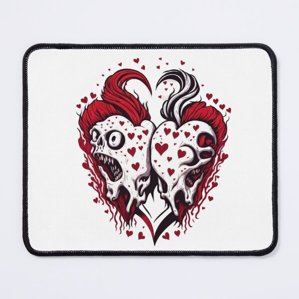 Item preview,  Bones and Skulls Heart designed and sold by Digiheart.
