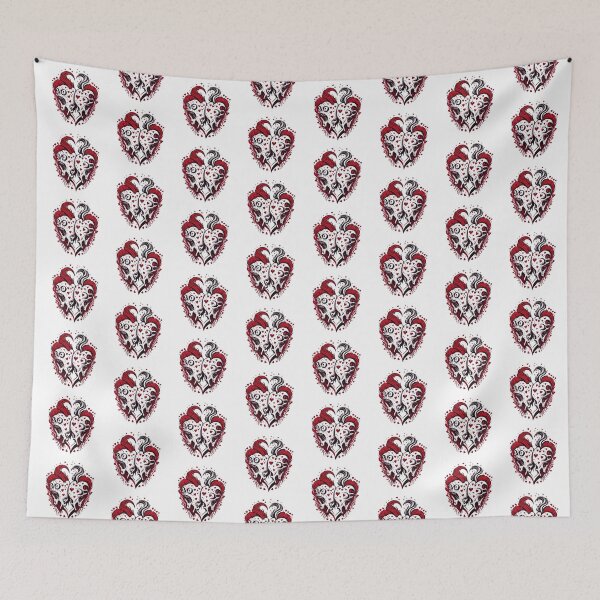 Item preview,  Bones and Skulls Heart designed and sold by Digiheart.