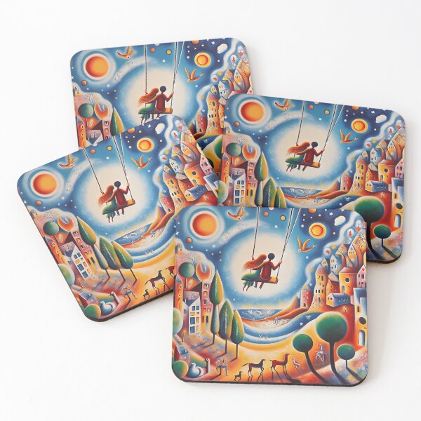 Item preview, Happiness On A Swing - Oneiric Artwork designed and sold by JoyPhotoArt.