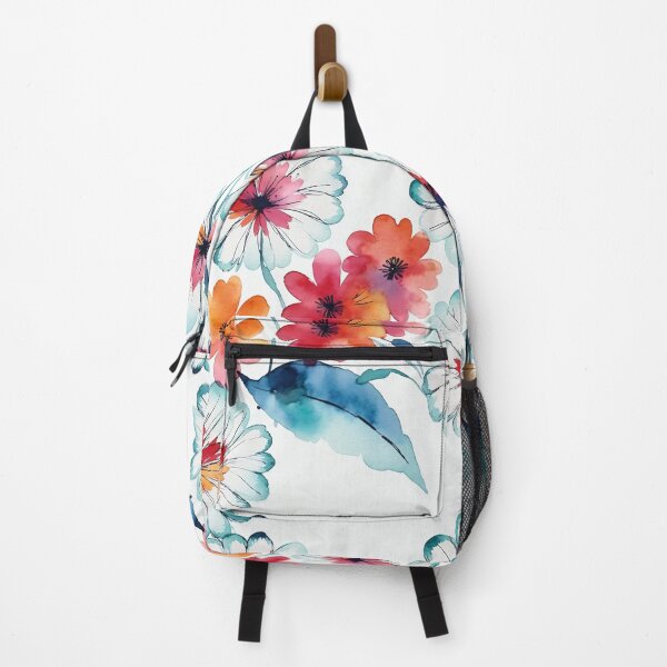 Item preview, Colorful stylish minimalist abstract flowers water color designed and sold by yeekazar.