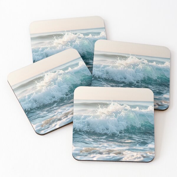 Item preview, Morning Serenity Ocean Waves designed and sold by JuanmaLW.