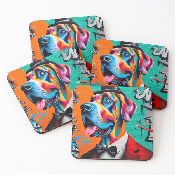Item preview, Great Dane Magic in Street Art designed and sold by PawspectCreate.