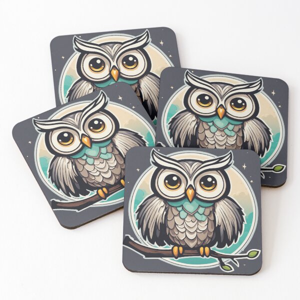 Item preview, Cartoon Owl Art designed and sold by FamiliarPufferfish.