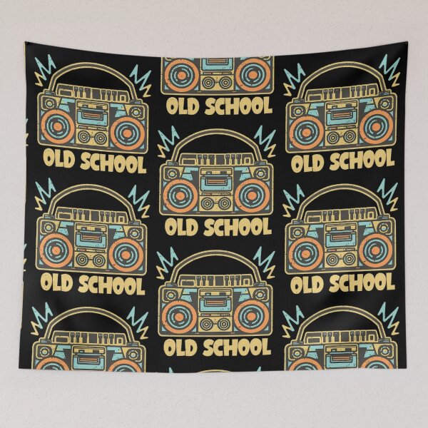 Item preview, Old School Boom Box designed and sold by PlanetMarker.