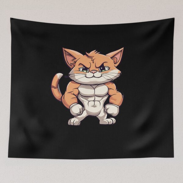 Item preview, Cat Muscular designed and sold by Amzg-Designs.