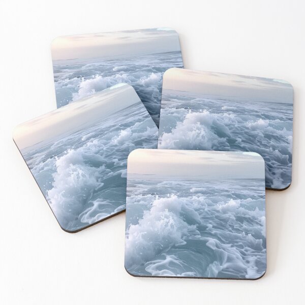Item preview, Morning Serenity Ocean Waves designed and sold by JuanmaLW.