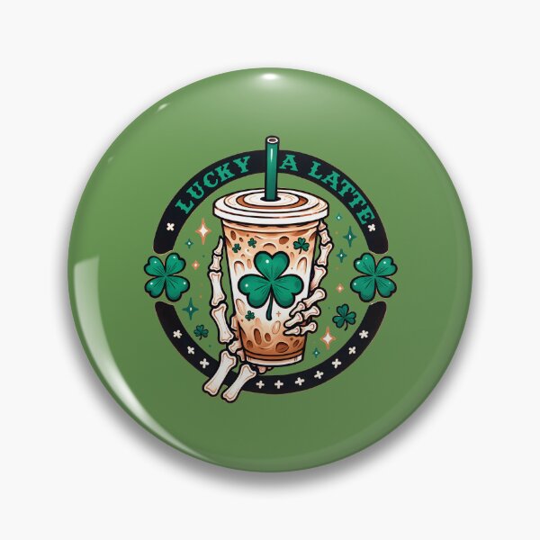 Item preview, Lucky a Latte St. Patrick's Day designed and sold by YoungMind95.