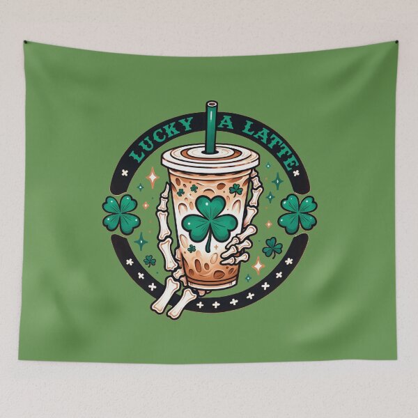 Item preview, Lucky a Latte St. Patrick's Day designed and sold by YoungMind95.