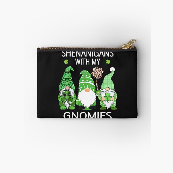 Item preview, St Patricks Day Lucky Shamrock Leopard Gnomes Irish designed and sold by THIENVT.