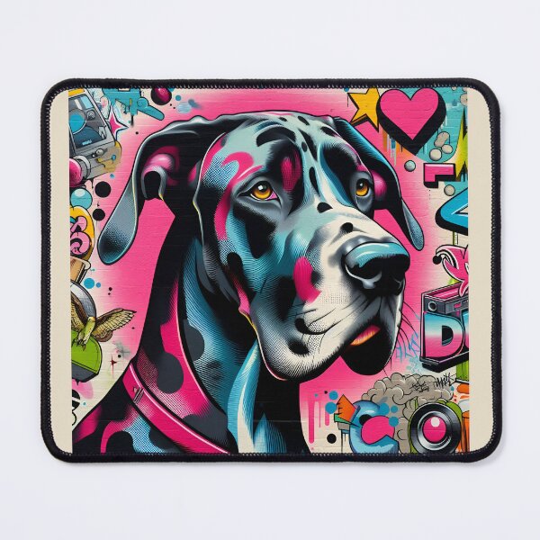 Item preview, Graffiti-Infused Dog Mom Love designed and sold by PawspectCreate.