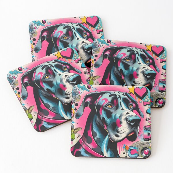 Item preview, Graffiti-Infused Dog Mom Love designed and sold by PawspectCreate.