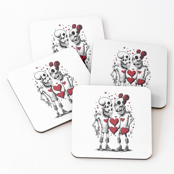 Item preview, Bones and Skulls Heart designed and sold by Digiheart.
