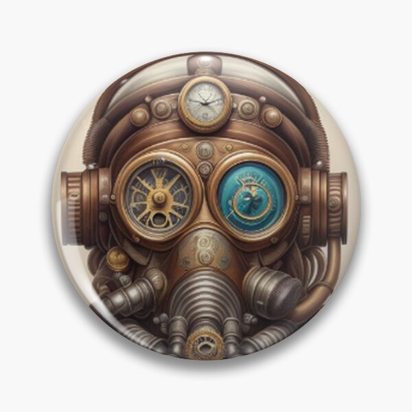 Item preview,  Vintage Steampunk Scuba Diver designed and sold by TheDarkWardrobe.