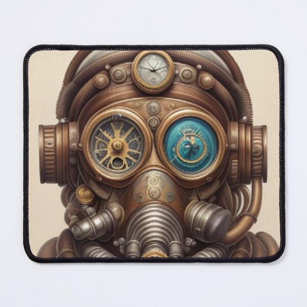 Item preview,  Vintage Steampunk Scuba Diver designed and sold by TheDarkWardrobe.