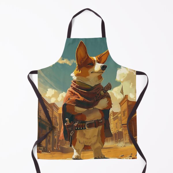 Item preview, Cowboy Corgi dog designed and sold by CorgiCuddle.