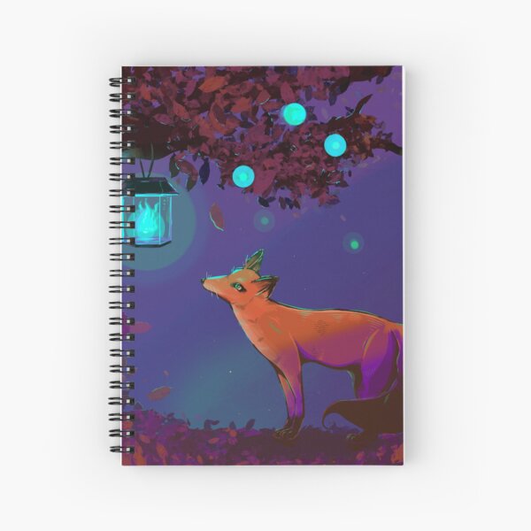 Item preview, Fox and Lantern in the Forest designed and sold by BooBubbled.