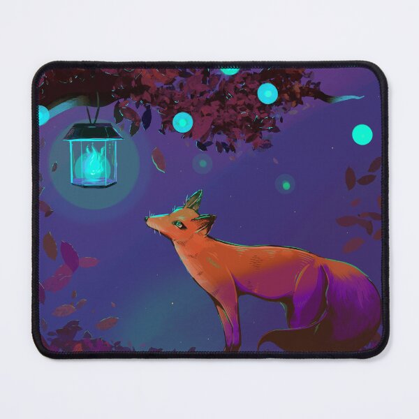 Item preview, Fox and Lantern in the Forest designed and sold by BooBubbled.