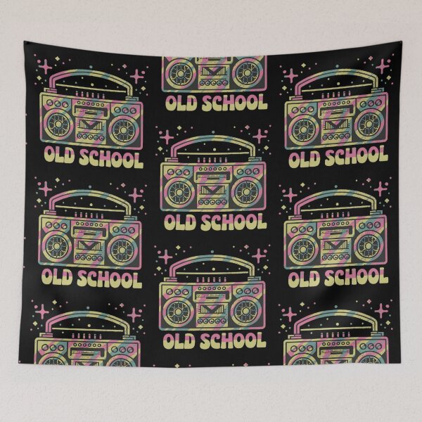 Item preview, Old School Boom Box designed and sold by PlanetMarker.
